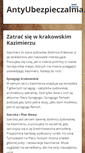 Mobile Screenshot of antyubezpieczalnia.pl